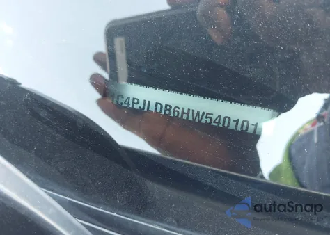 2017 Jeep Cherokee Limited Fwd из США, поврежденный, VIN 1C4PJLDB6HW540101